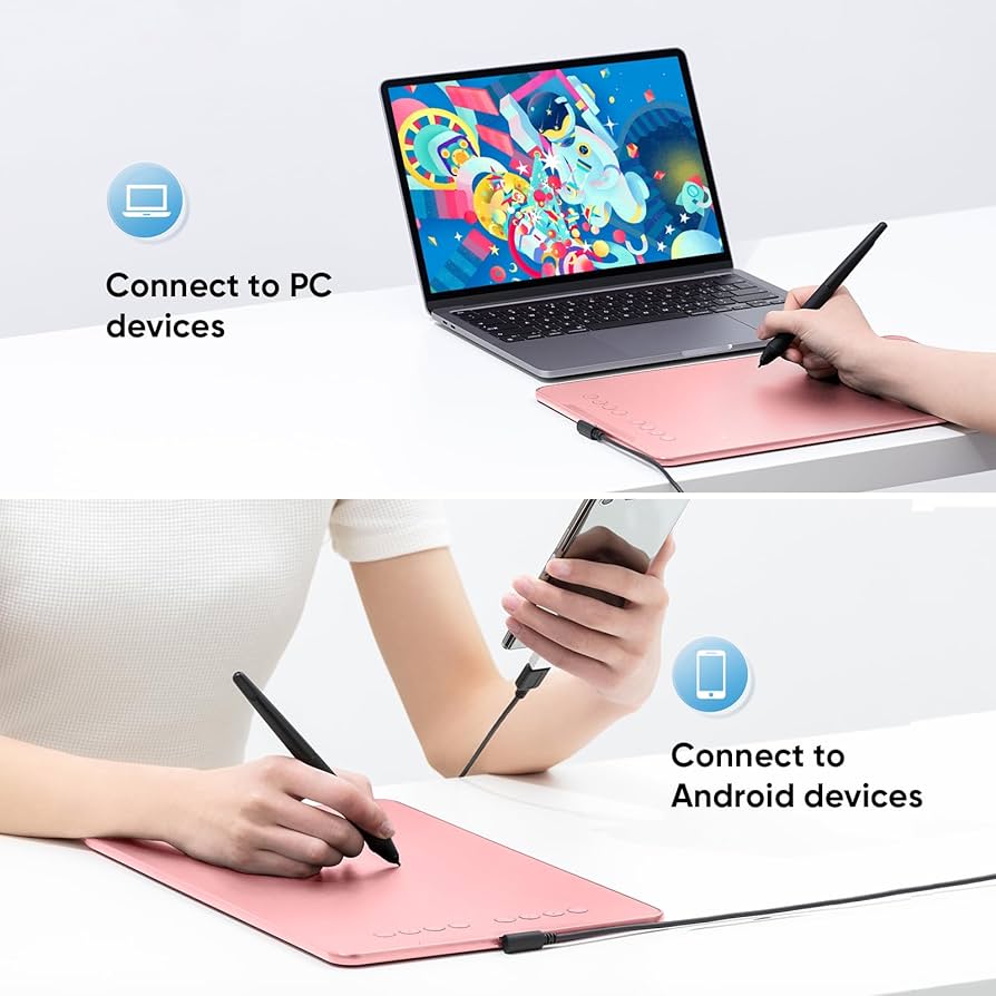 Amazon.com: Drawing Tablet-XPPen Deco 01 V3 10x6.25 Inch Graphics