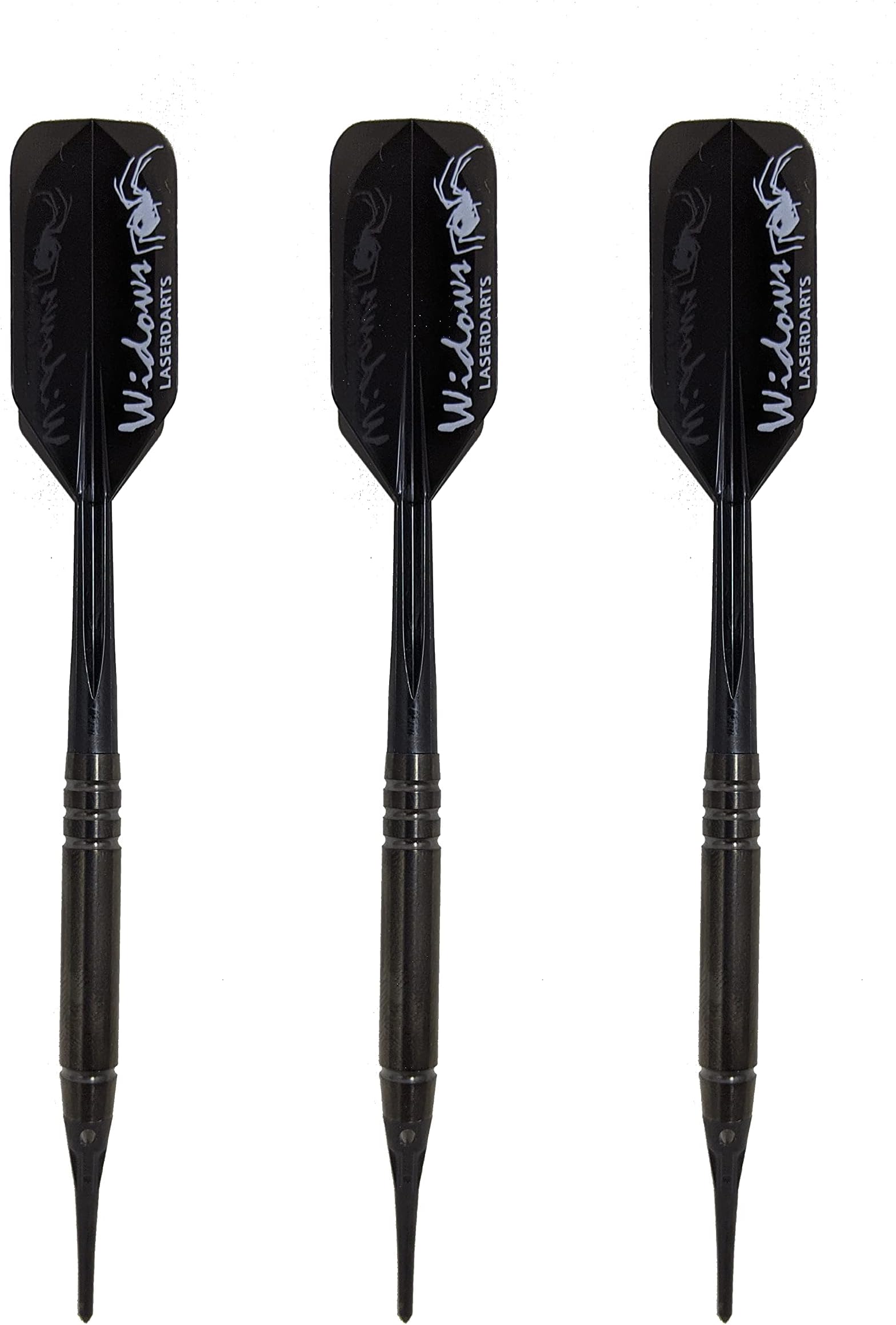 Black Widow Soft Tip Tungsten Darts Smooth Barrel 18 Gram