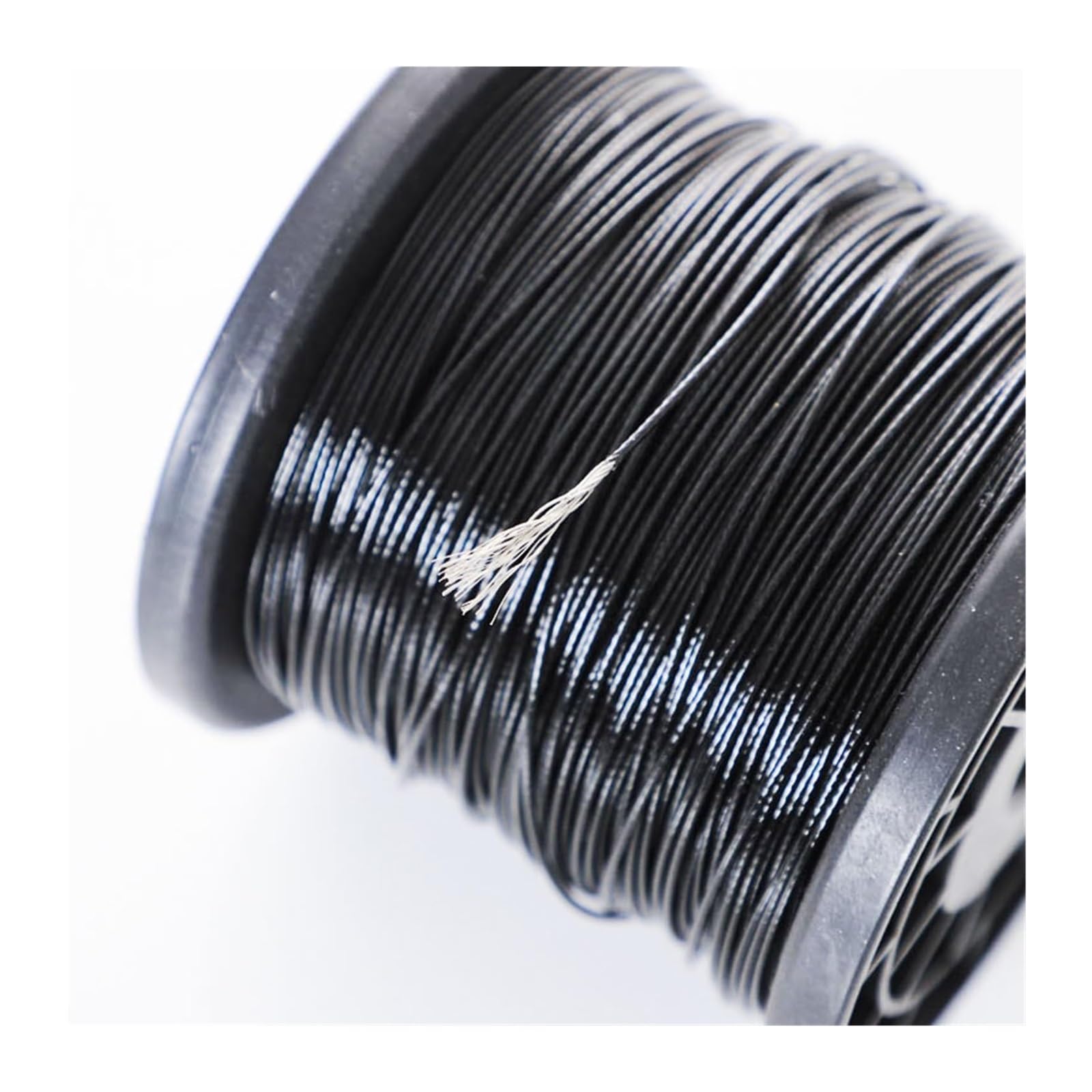 Lina stalowa, Lina stalowa powlekana PVC 304 ze stali nierdzewnej o średnicy 0,38–6 mm, czarna, długość 10–100 m(7X7 5MM 20Meters)