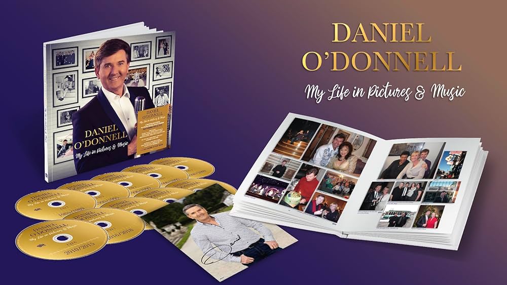 Daniel O'Donnell - My Life In Pictures & Music - Premium Deluxe Photobook  Boxset Includes 9 CD's & 1 DVD - Amazon.com Music