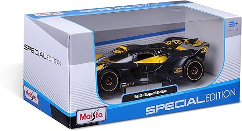 Miniatura 7 de MAISTO - Bugatti Bolide - 118 Scale Vehicle Reproduction - Yellow - Collectable Children's Toy from 14 Years - M32911Y