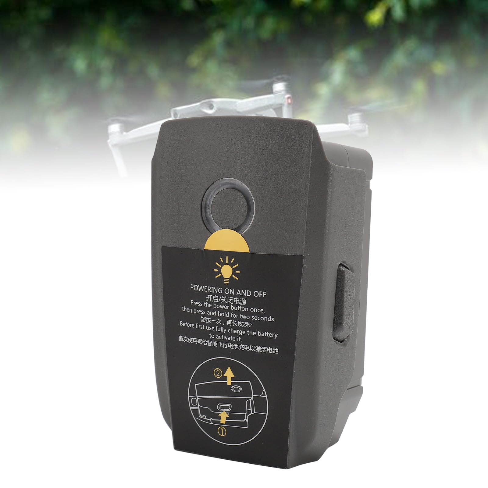 Batterie 2 Pro 15,4 V 3850 MAh, Batterie de Vol Intelligente de Remplacement, Temps de Vol Maximum de 31 Minutes, Batterie de Drone pour 2 pour 2 Pro pour Drone