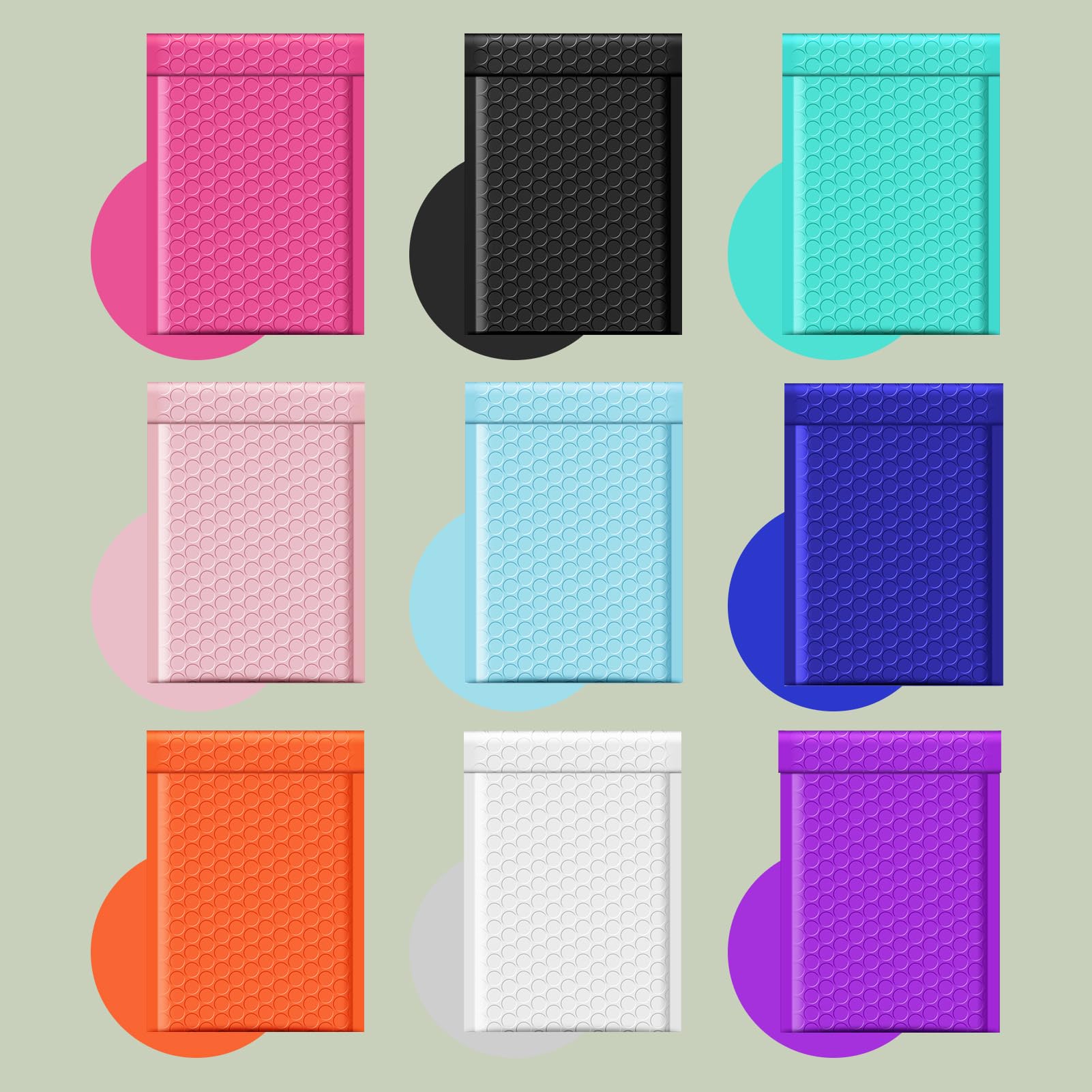 METRONIC Buste a bolle d'aria piccole, 10 x 20 cm, impermeabili, blu, autosigillanti, imbottite, per piccole imprese, biglietti sportivi, dimensioni utilizzabili 10 x 17 cm