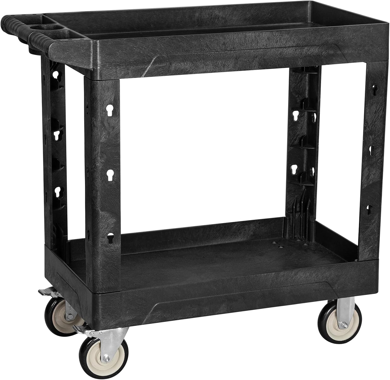 Tooremine Service Utility Plastic Tool Cart, 34 x 17Inch