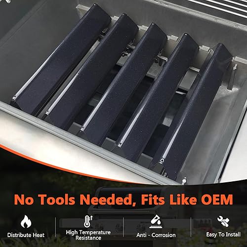 Miniatura 7 de Quemadores Spirit e310 y barras Flavorizer Spirit e310 para parrillas Weber Spirit 300 y GS4 Spirit II E310 Spirit E310 E/S315 E/S320 con control