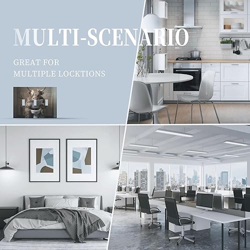 Vista 476 de Cubiertas decorativas de salida de estrella de mar playera, tablero de madera azul de concha de mar de 1 banda, decoración individual GFCI, placa