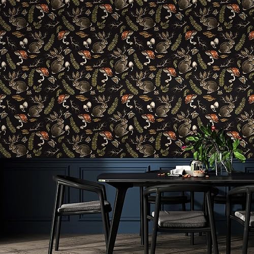 Miniatura 6 de MuralPeel Papel tapiz autoadhesivo, extraíble, fácil de despegar en papel de pared para dormitorio, gabinete de dormitorio, apto para inquilinos