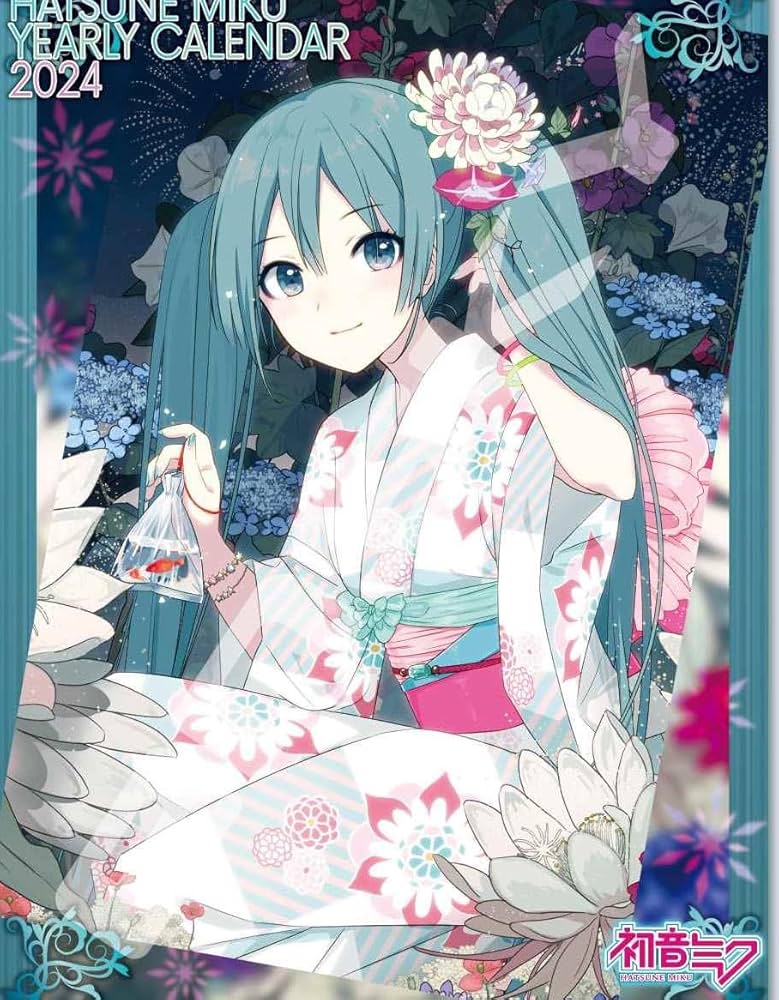 初音ミク　2015年　カレンダー　ボールペン その他（グッズ）】本日より2015年ピアプロカレンダーの予約が