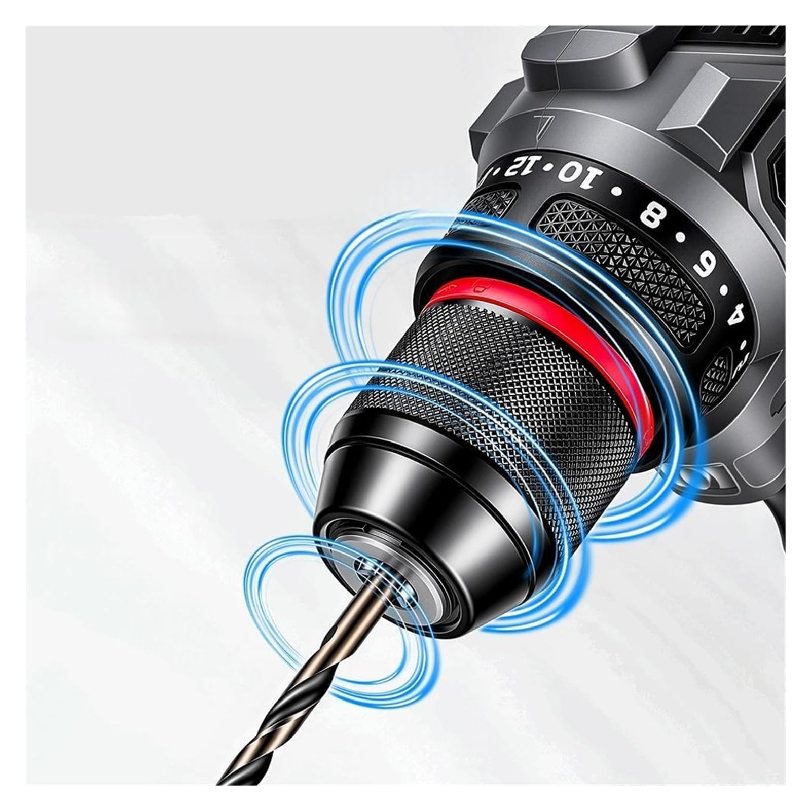 Portabrocas sin llave, adaptador de conversión cambio rápido, montaje 1,5~13mm, 0,8 10mm, mandriles puntas destornillador autoapretados(1.5 13mm)