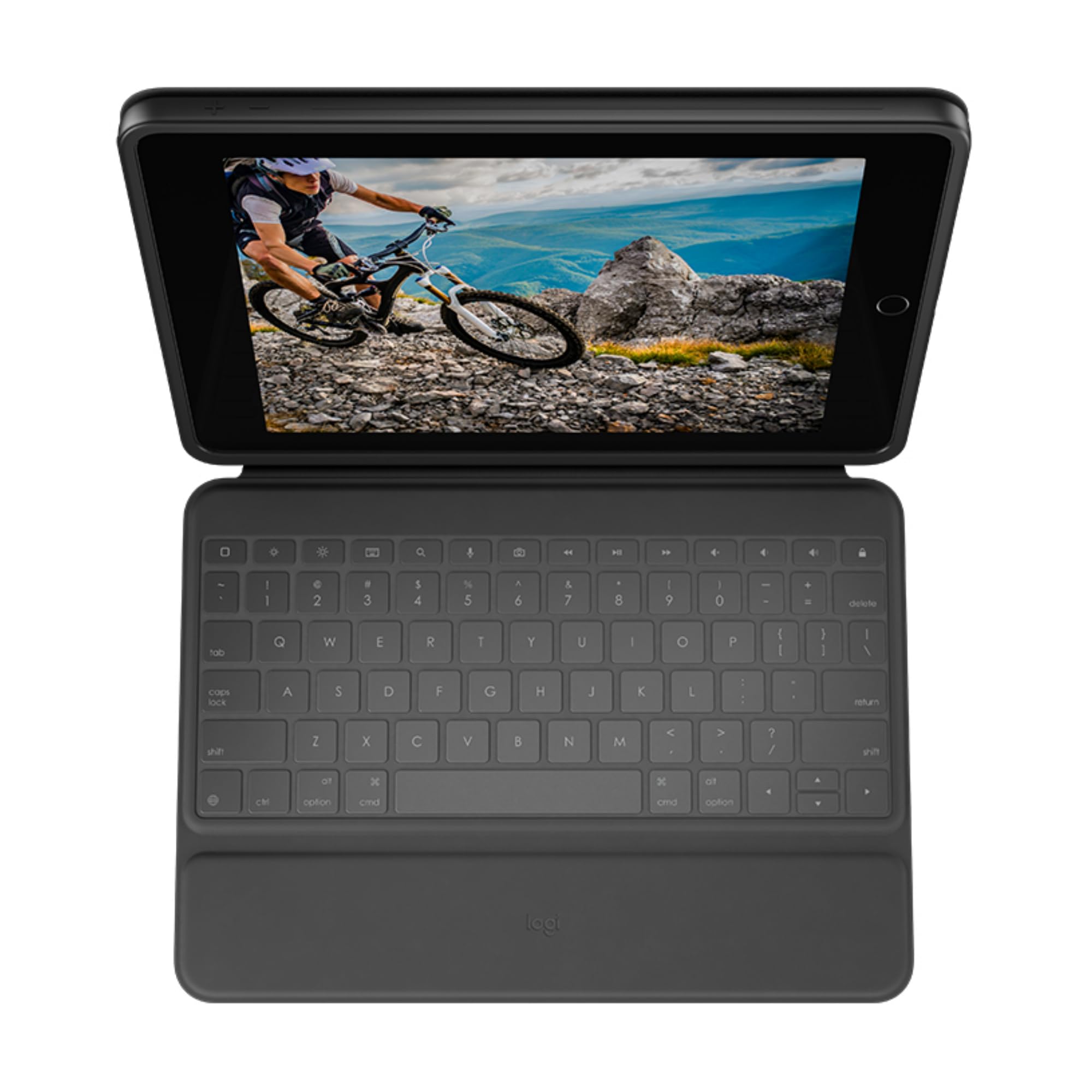 Amazon | Logitech(ロジクール) Rugged Folio iPad (第7世代、第8世代