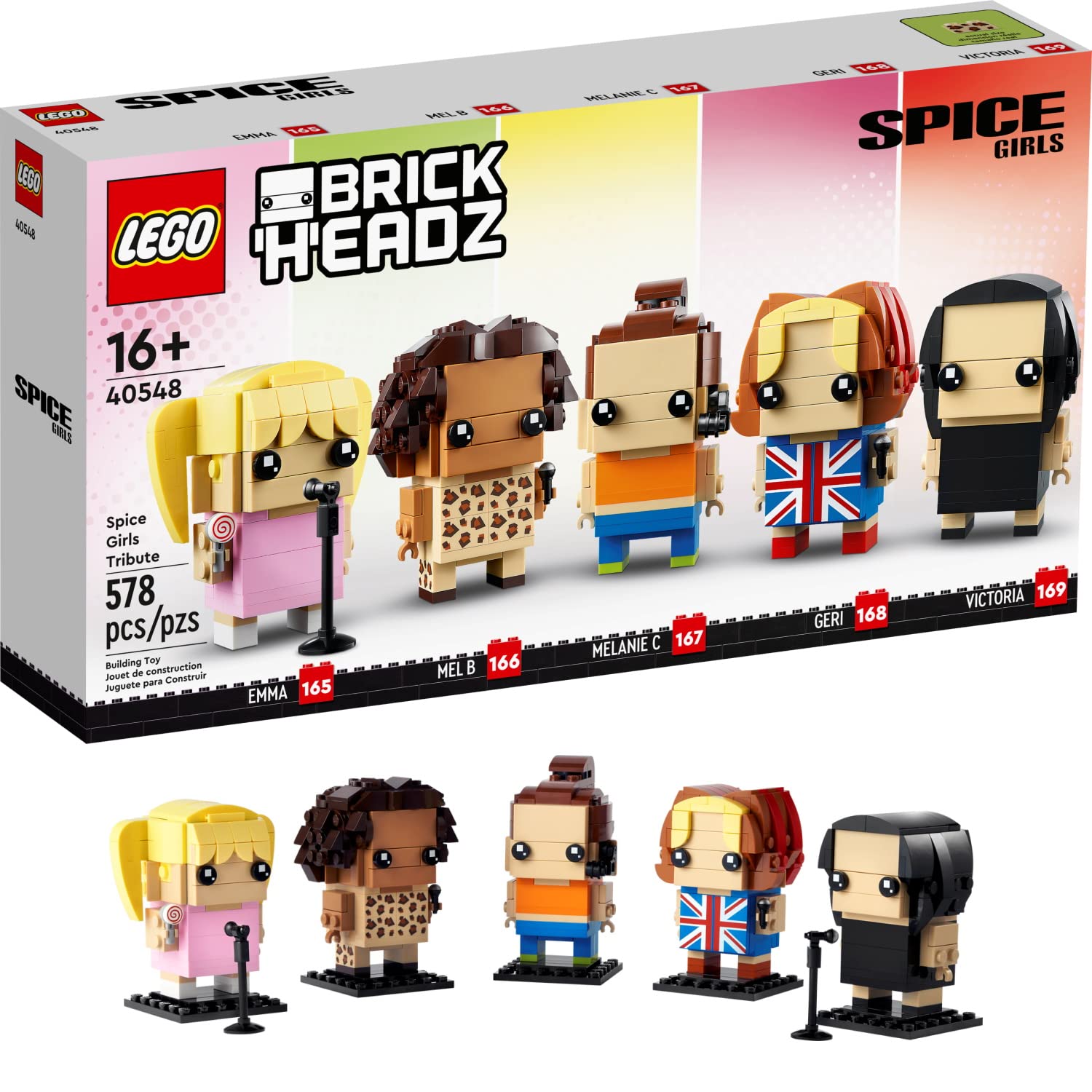 LEGO BrickHeadz Spice Girls Set 40548