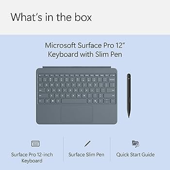 Amazon.com: Microsoft Surface Pro Keyboard and Slim Pen 2 Bundle