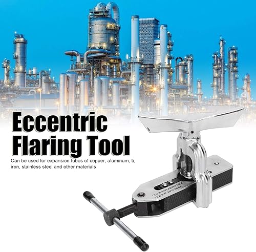 Miniatura 5 de Herramienta de ensanchamiento excéntrico, suministros industriales de cono de tubo de cobre de ángulo de 45 grados, rango de uso 0.157-0.748 in