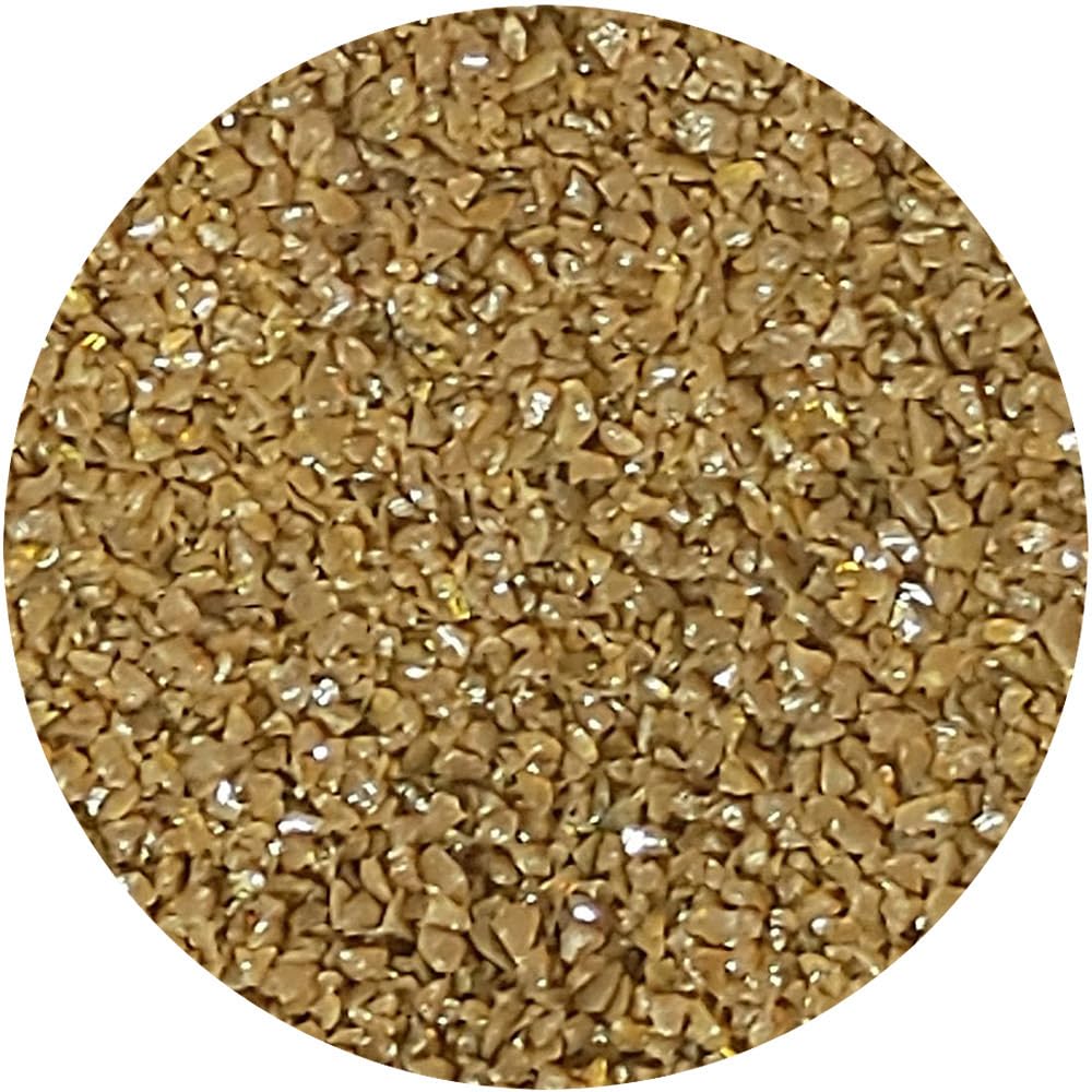 Youghiogheny Fusible Glass Frit Medium Brown Opal 4oz Jar - 96 COE (2002)