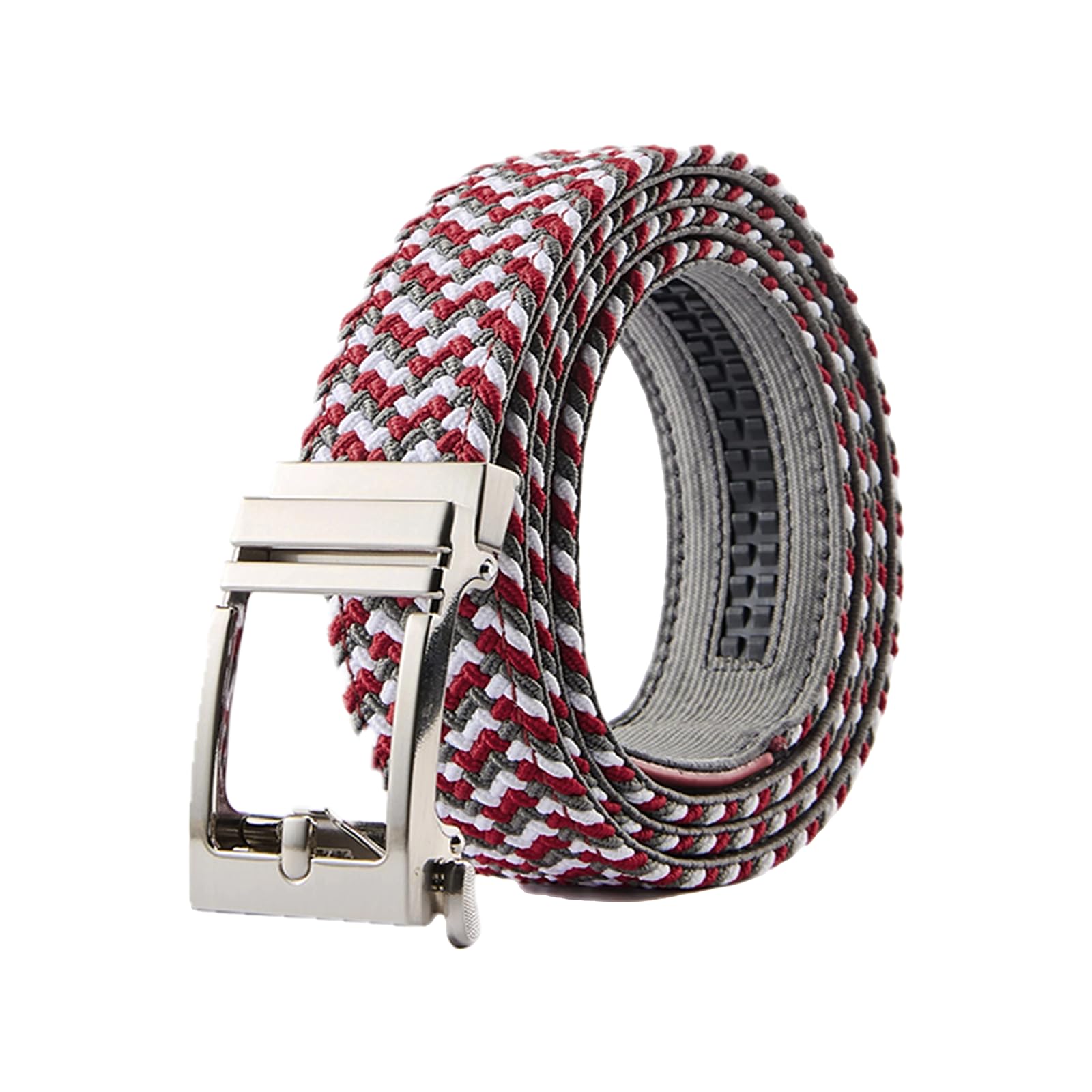 Mens PU Leather Ratchet Belt
