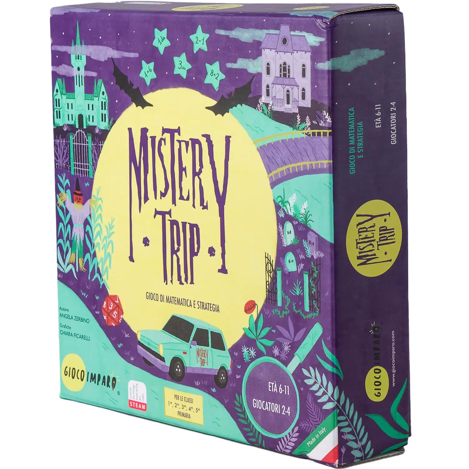 MISTERY TRIP Matematica e strategia Gioco Educativo Per Bambini 6-10 anni