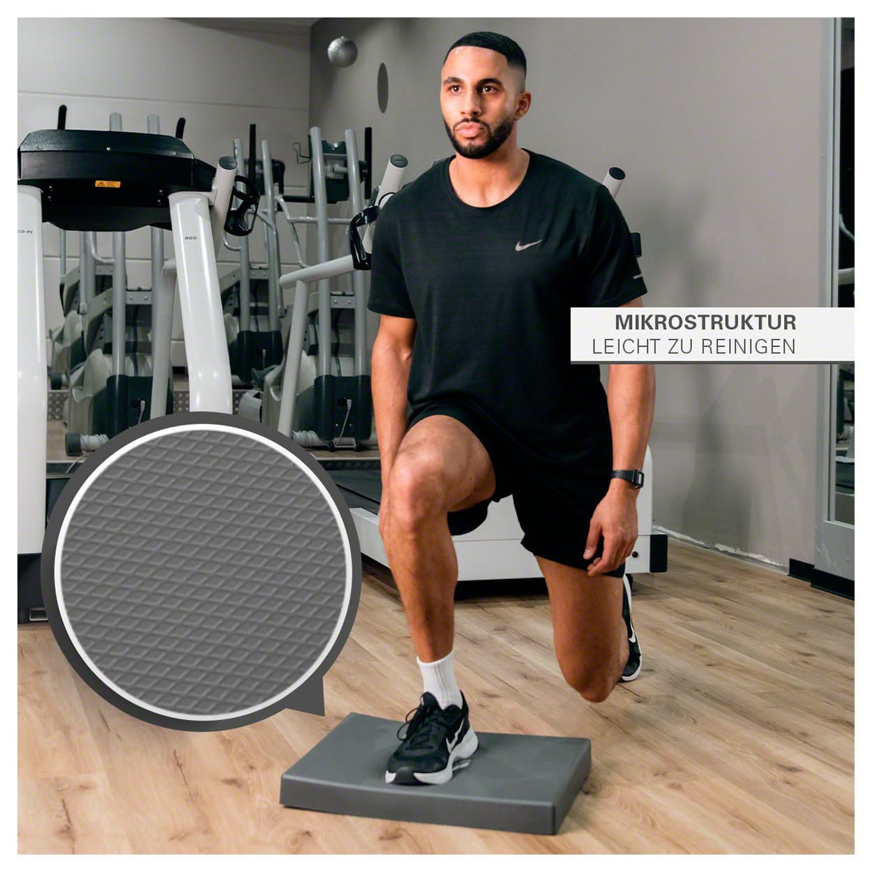 Sport-Tec Balance-Pad, Balanceboard, Koordinationstrainer, Gleichgewichtstrainer, LxBxH 49x39x5,5 cm