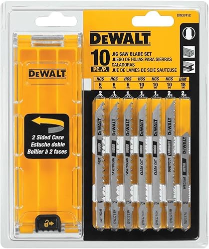Miniatura 8 de DEWALT Juego de cuchillas de sierra con funda vástago en T 14 piezas DW3742C