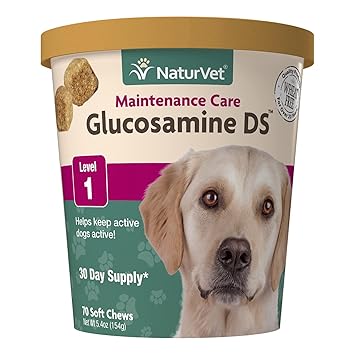 NaturVet Glucosamine DS Level 1 Soft Chews - 70ct