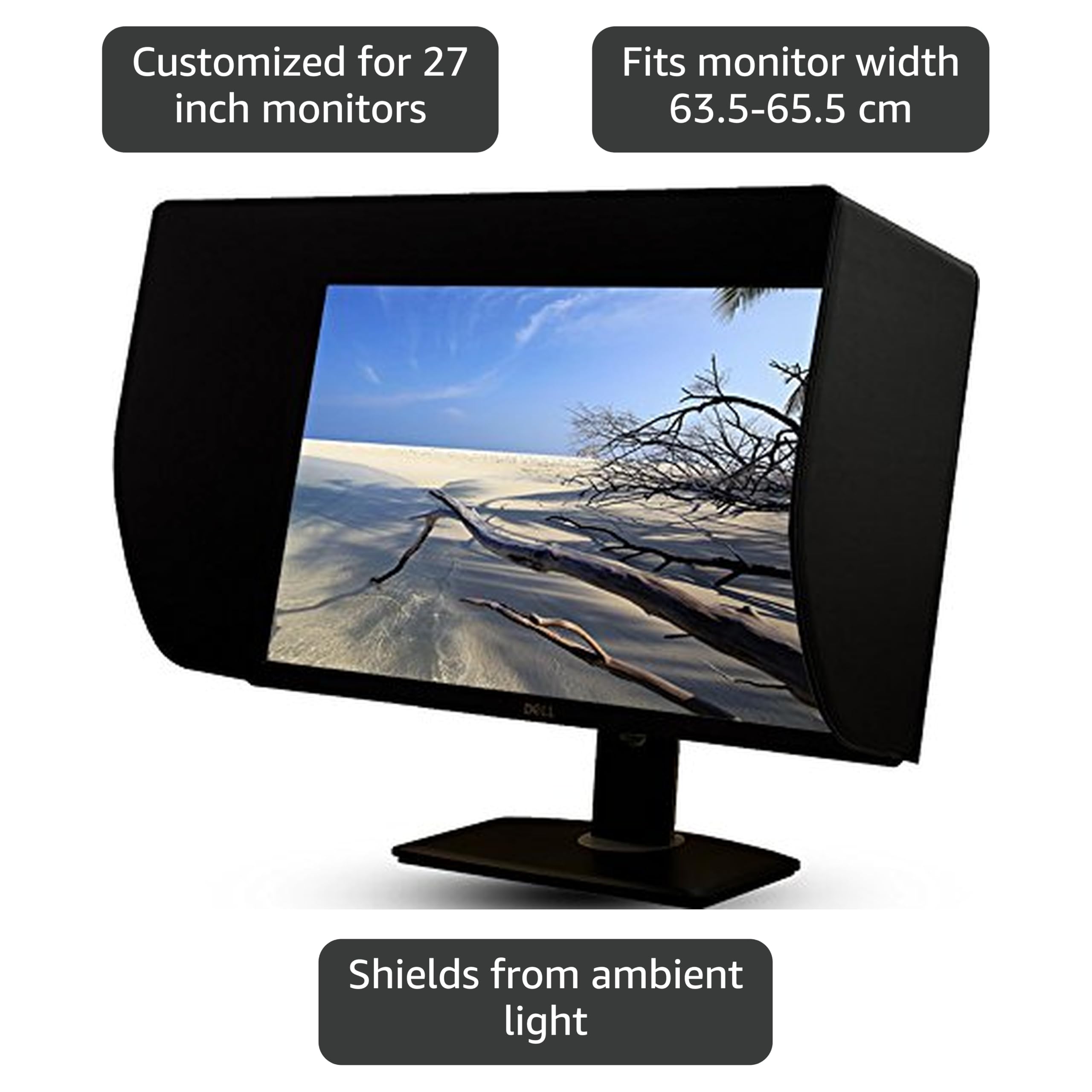 Amazon.co.jp: iLooker 27E 27インチ遮光フード LCD LEDビデオモニター