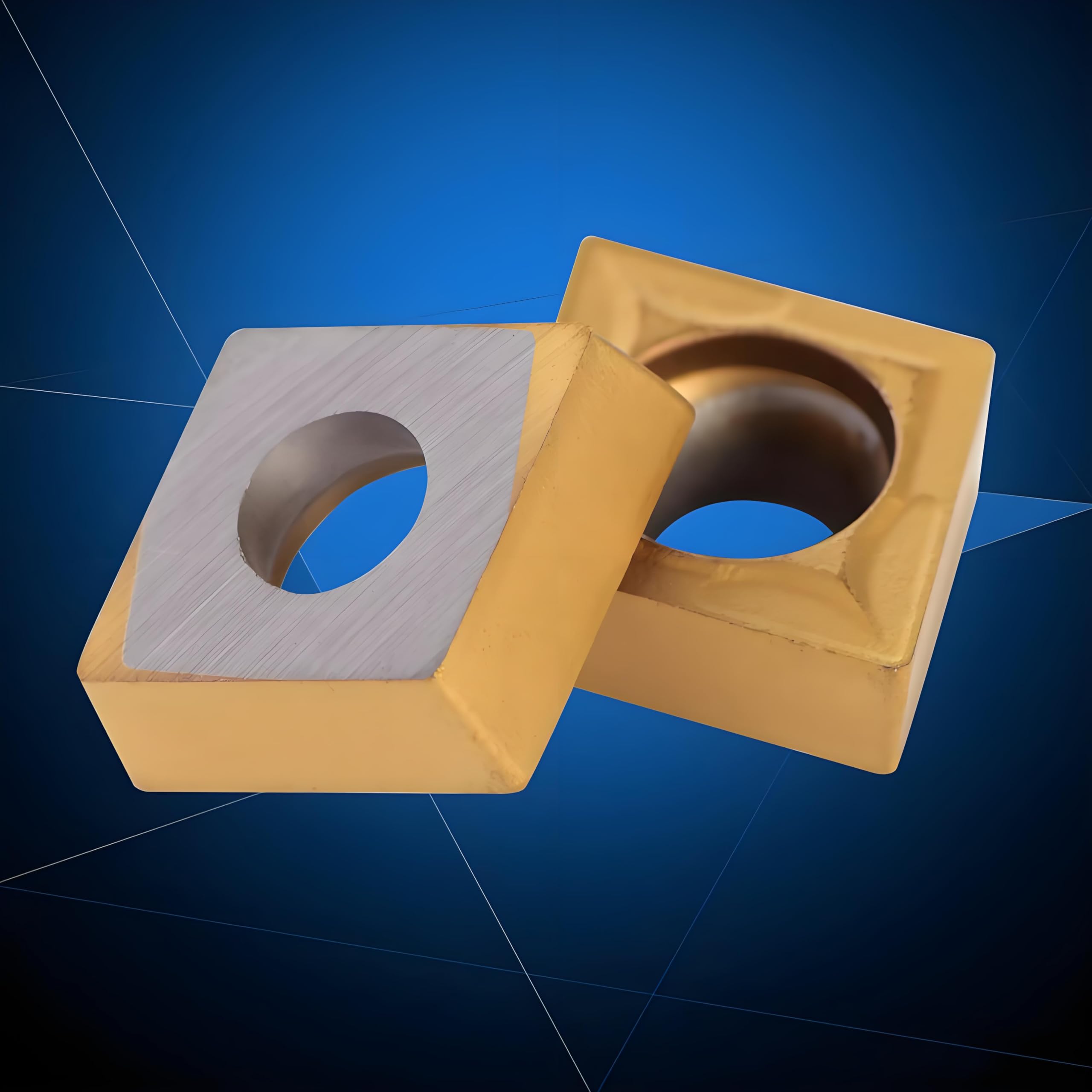 Insertos de Carburo CNC CCMT09T304 para Torno, 6x10x4 mm, para Acero y Acero Inoxidable