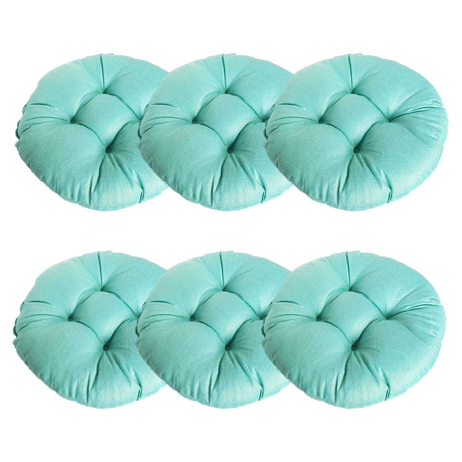 Coussins ronds d'extérieur confortables et assise antidérapante de jardin