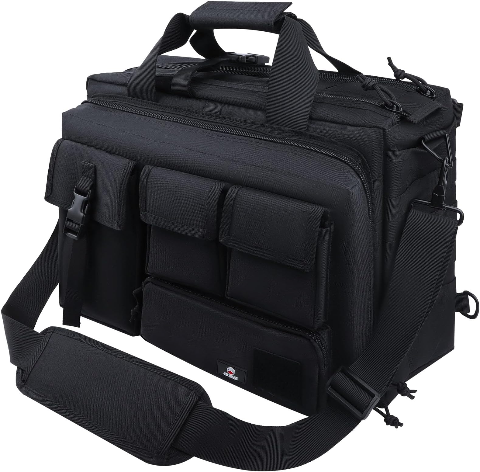 Tactical Briefcase, GES 15.6 Inch Men's Messenger Bag Military Briefcase for Men