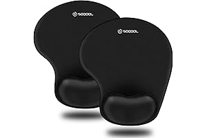 Soqool Mouse Pad: Ergonomic Wrist Comfort for Effortless Typing