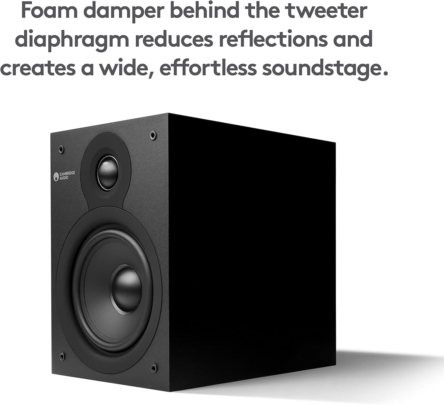 Amazon Cambridge Audio Sx 50 ブックシェルフスピーカー 100ワット ホームシアター コンパクトスピーカー ペア マットブラック Cambridge Audio ケンブリッジオーディオ ブックシェルフスピーカー
