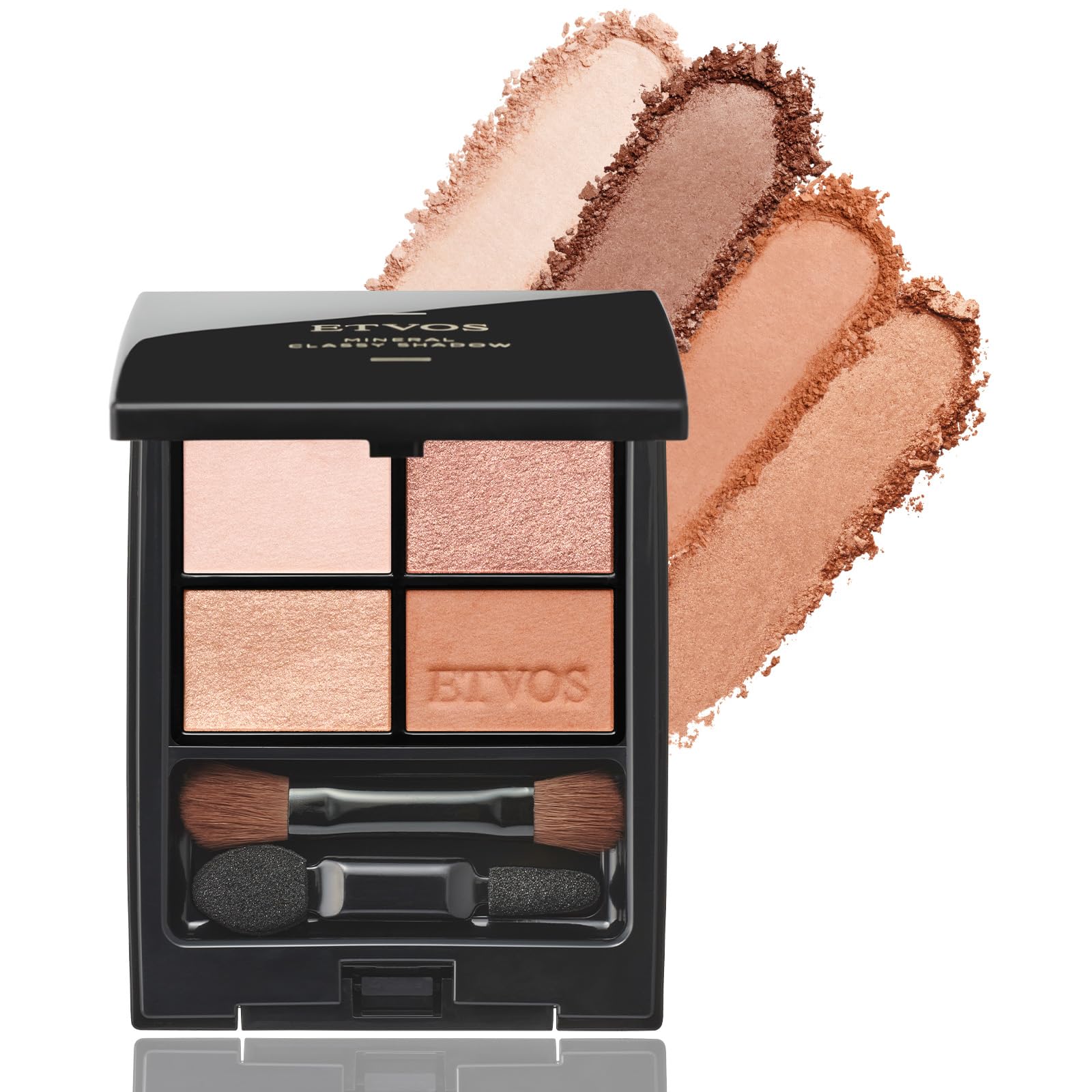 ETVOS Mineral Classy Shadow #Amber Honey (Eyeshadow, Sensitive Skin, Dull, Dry, Pearl, Gloss, Soap Off) : Beauty