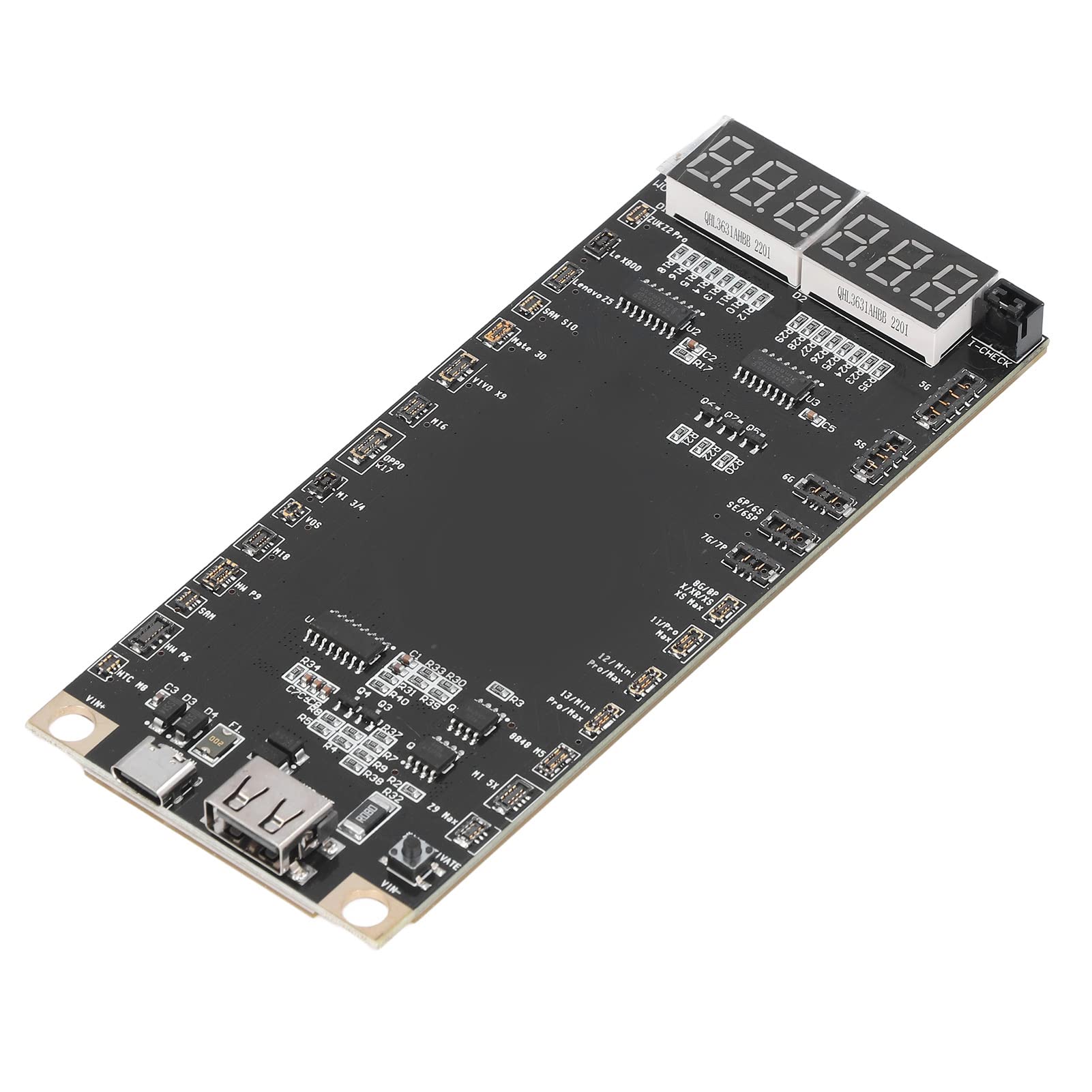 Scheda Di Attivazione Per Batterie Di Telefono - Ricarica Rapida E Riparazione Per IOS (5G-13 Pro) E Android, Con Display LED