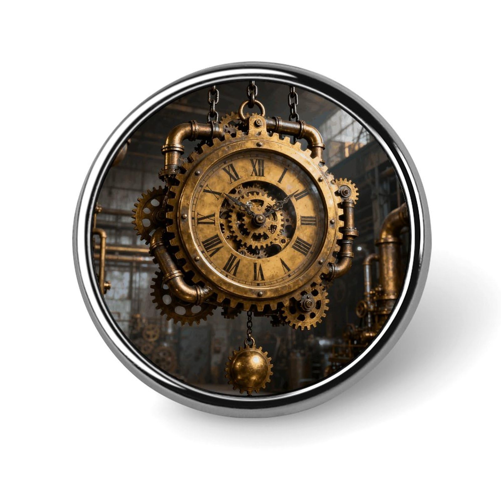 Spilla fiocco con orologio Unver in oro giallo e smalti policromi - Asta Gioielli e Orologi - Maison Bibelot - Casa d'Aste Firenze - Milano