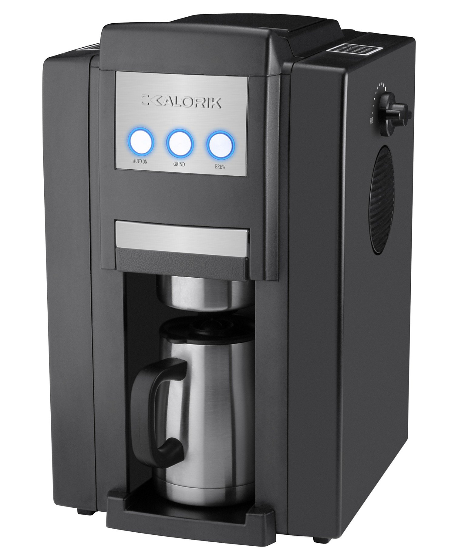 Kalorik CCG-23785 Magic Bean 750-Watt Personal 4-Cup Automatic Drip Coffeemaker with Burr Grinder
