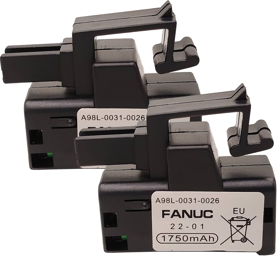 Amazon.com: DCYNXC 2-Pieces 3V 1750mAh PLC Battery A98L-0031-0026 Amazon.com: DCYNXC 2-Pieces 3V 1750mAh PLC Battery A98L-0031-0026