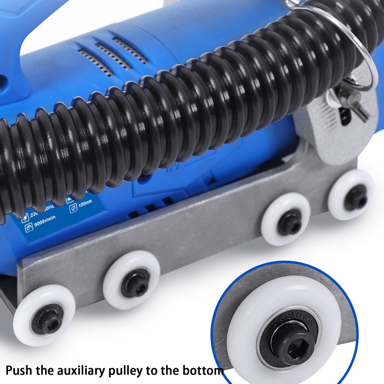 Máquina de limpieza de juntas de azulejos, herramienta eléctrica de extracción de lechada de 1200 W con bolsa de recogida de polvo, accesorio completo para limpieza de lechada de azulejos de cocina y