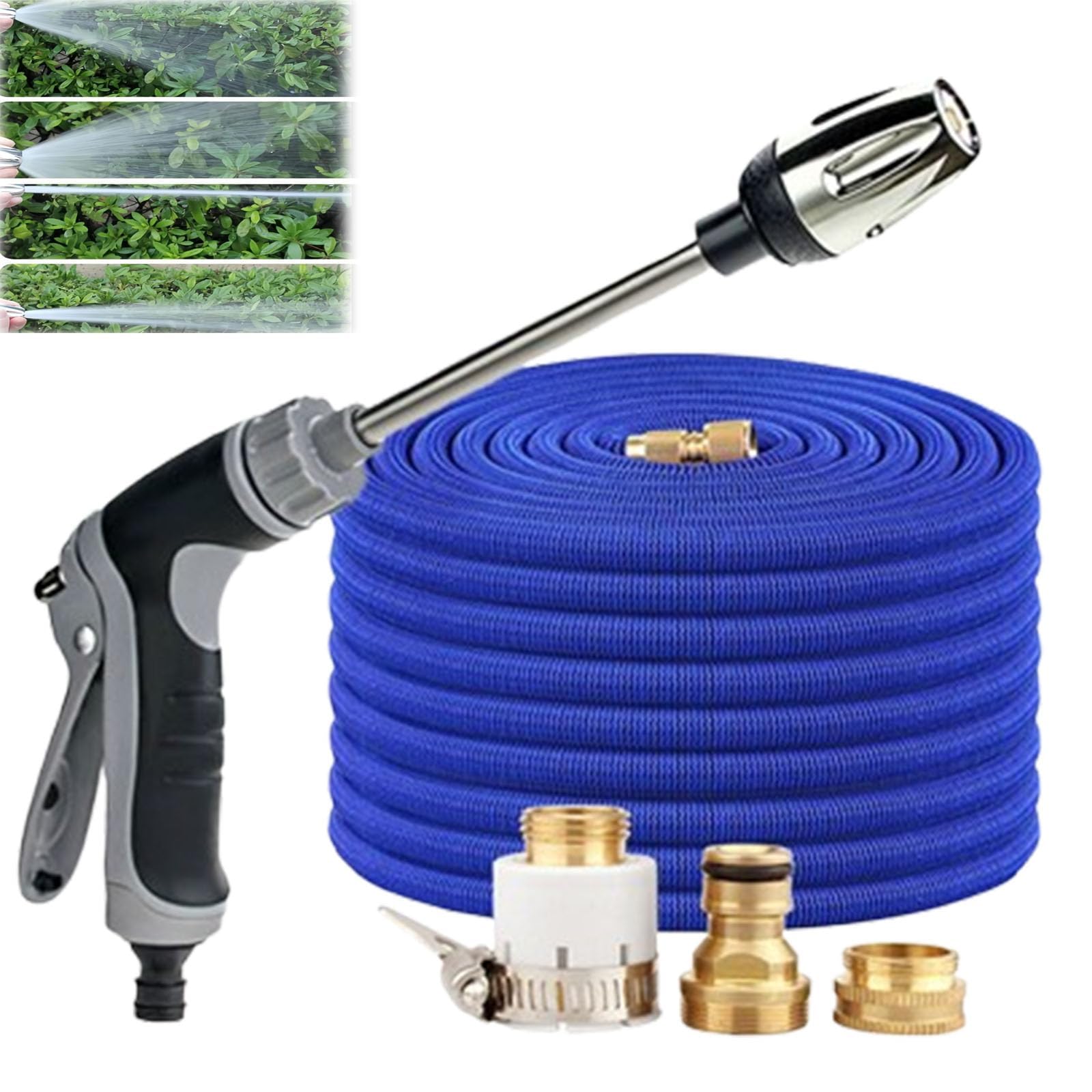 Aquoxis Pressure Washer– 15x More Powerful Than Hoses, Durable Stainless Steel, Universal Compatibility, 360° Rotating for Three Spray Modes with Foam Pot (with Foam Pot + Metal 3 Connector) — view 8