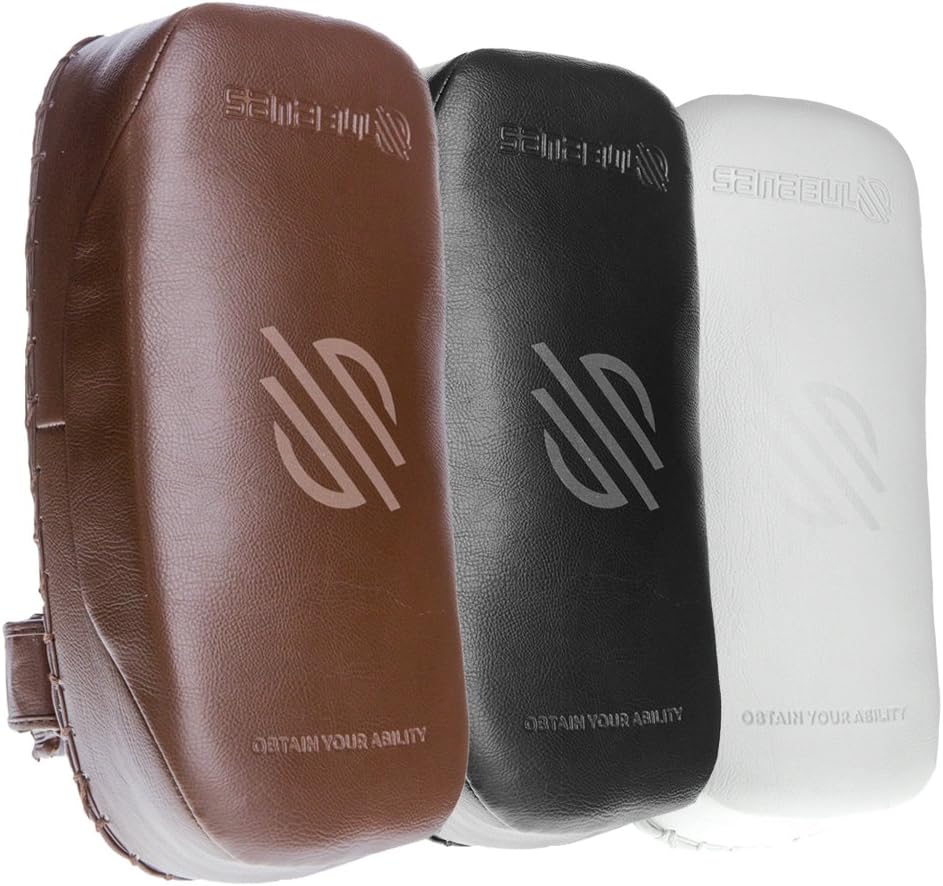 Sanabul Battle Forged Muay Thai Kickboxing Kick Pads (Pair)