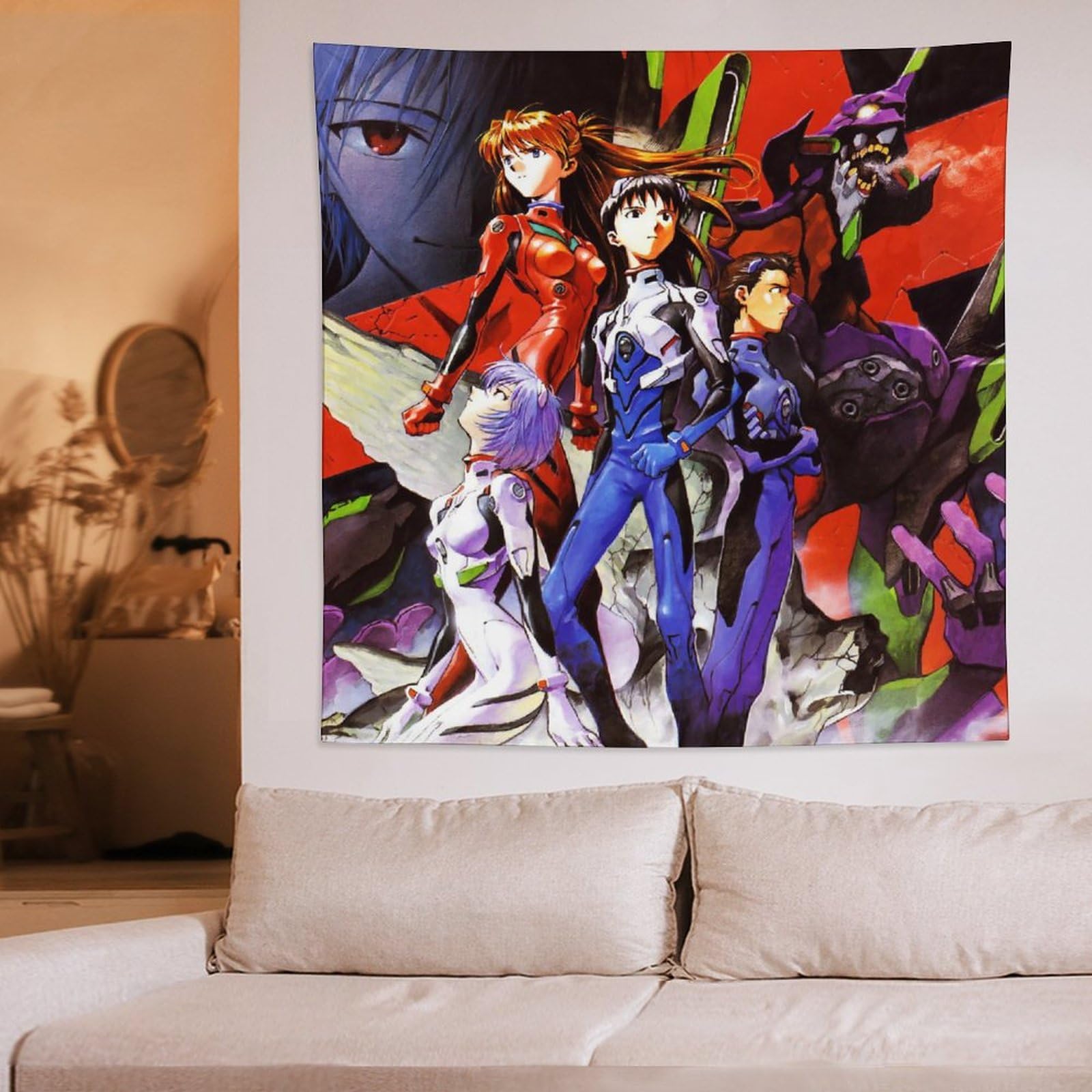 新世紀 アスカ△高品質・未開封・未使用 △ 超大・タペストリー 未使用