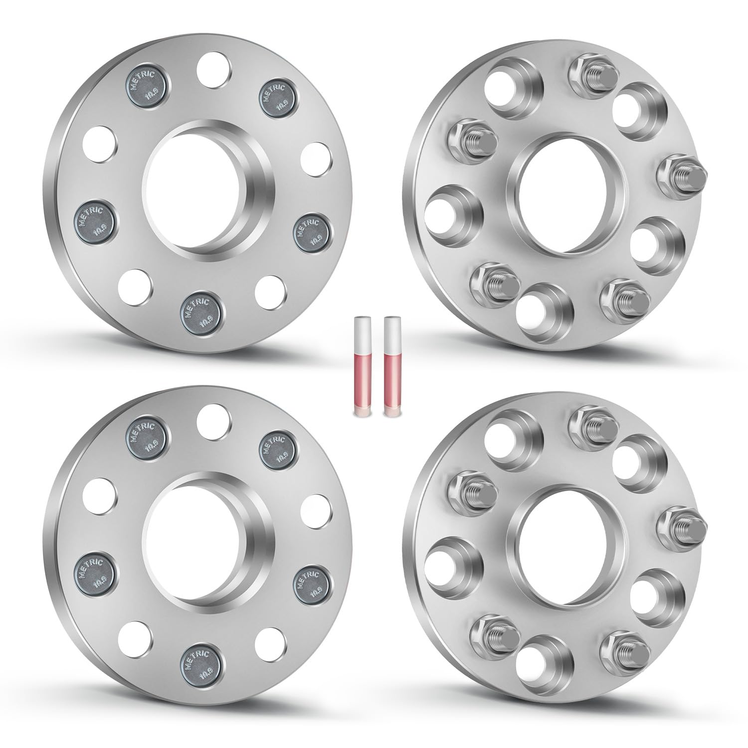 2pcs/lot Car Widing Kits 5X114.3 PCD 60.1 Hubcentric 15mm Black Wheel Spacers for New Toyota CNC Machined TUV Certified