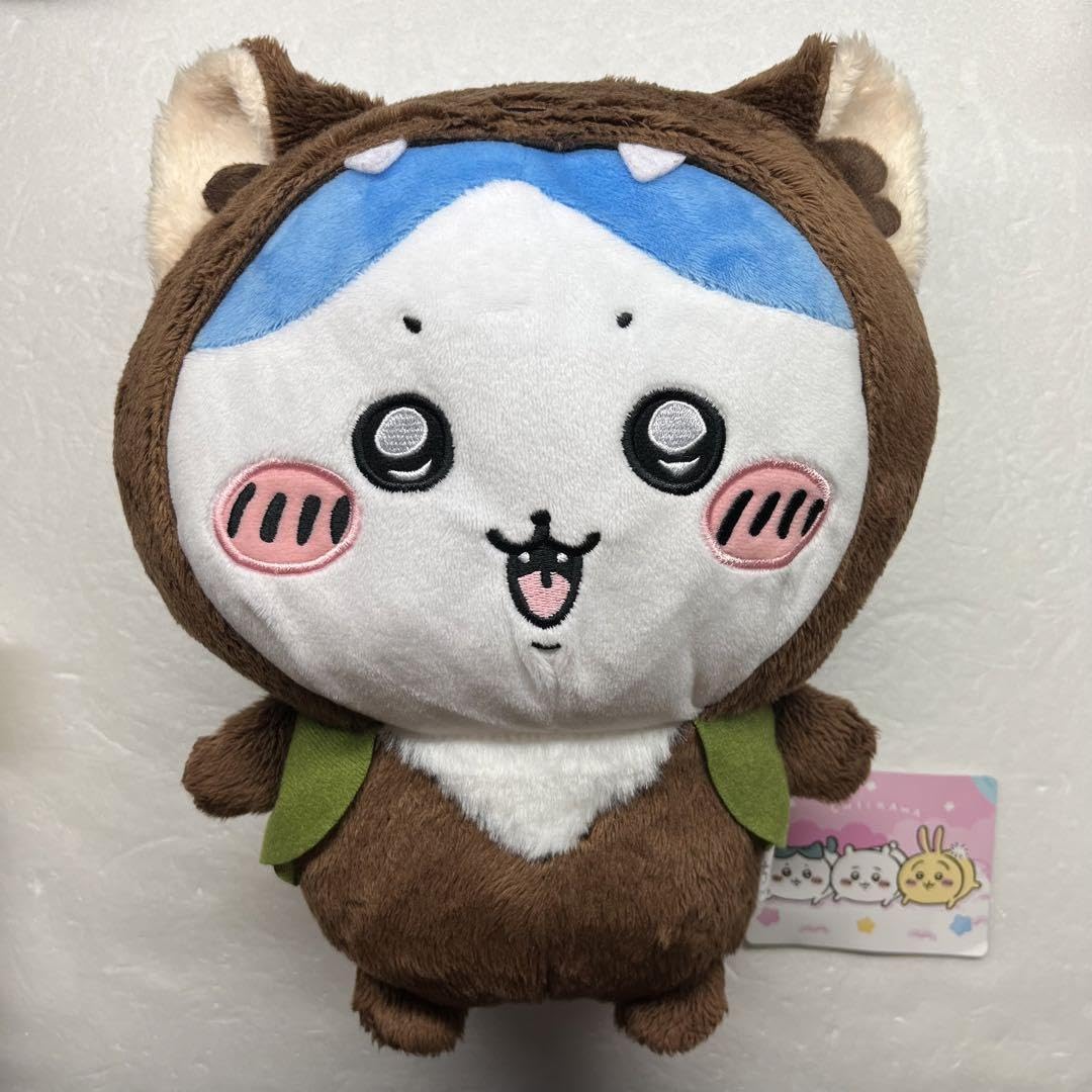ハチワレ　マスコット　ハロウィン　オオカミ ちいかわ」ハロウィン仮装マスコット、おおかみ姿のハチワレ
