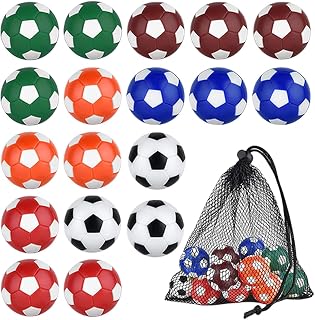 18 pelotas de repuesto de 32 mm para juego de mesa, juego de mesa oficial, máquina de fútbol, parte pequeña de fútbol