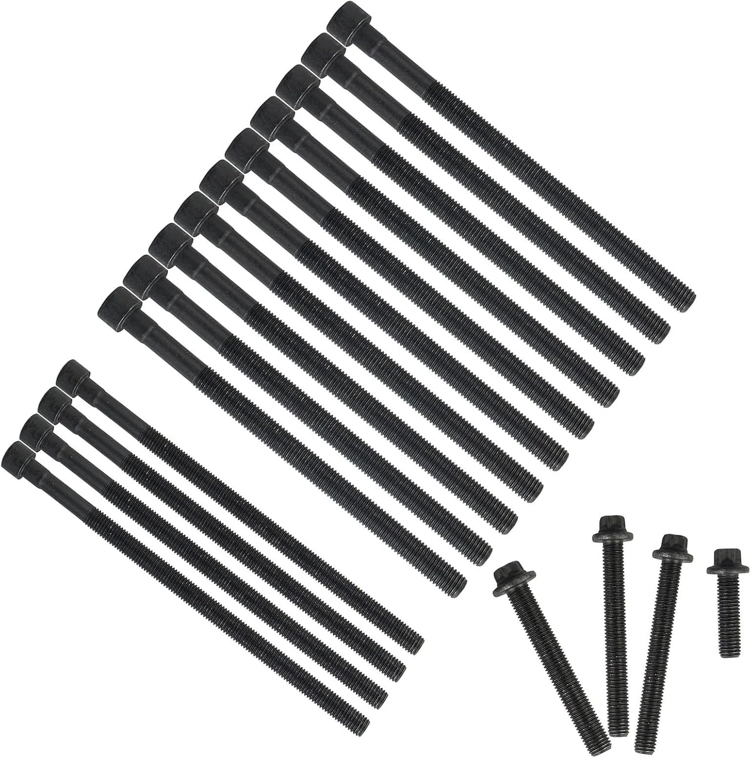 N55B30A 18PCS Engine Head Bolts Kit 1112216547 For BMW 135i 335i 325i 435i 535i 640i 740i X1 X3 X4 3.0L 2009-2019