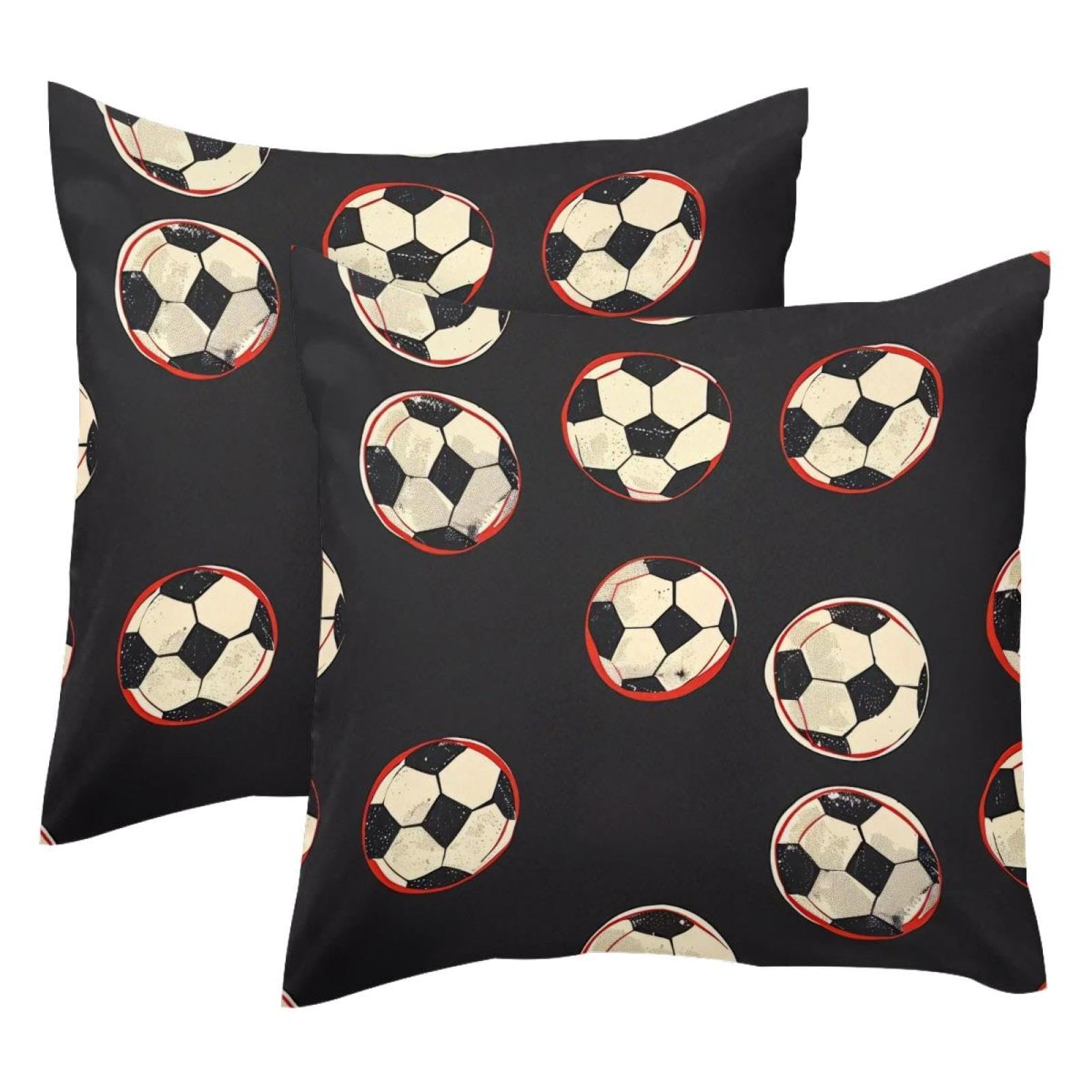 Housse de coussin velours doux double face 50x50 cm lot de 2 taies de salon