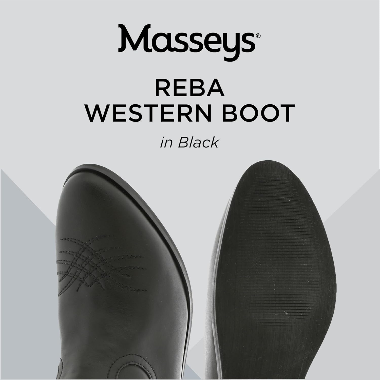 Masseys Women's Reba Mid Calf Western Boot