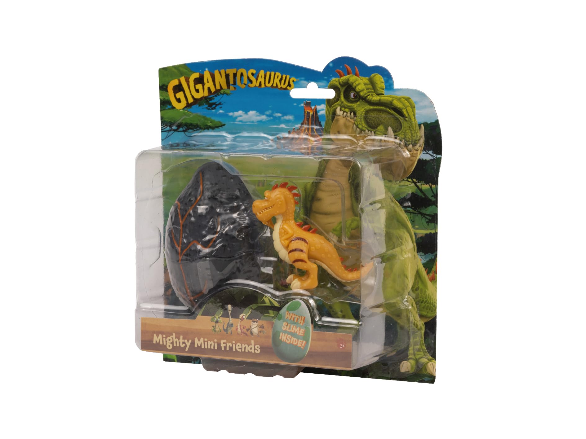 Gigantosaurus Figurine 5cm Avec Œuf Slime - Personnage Aléatoire Dès 3 Ans