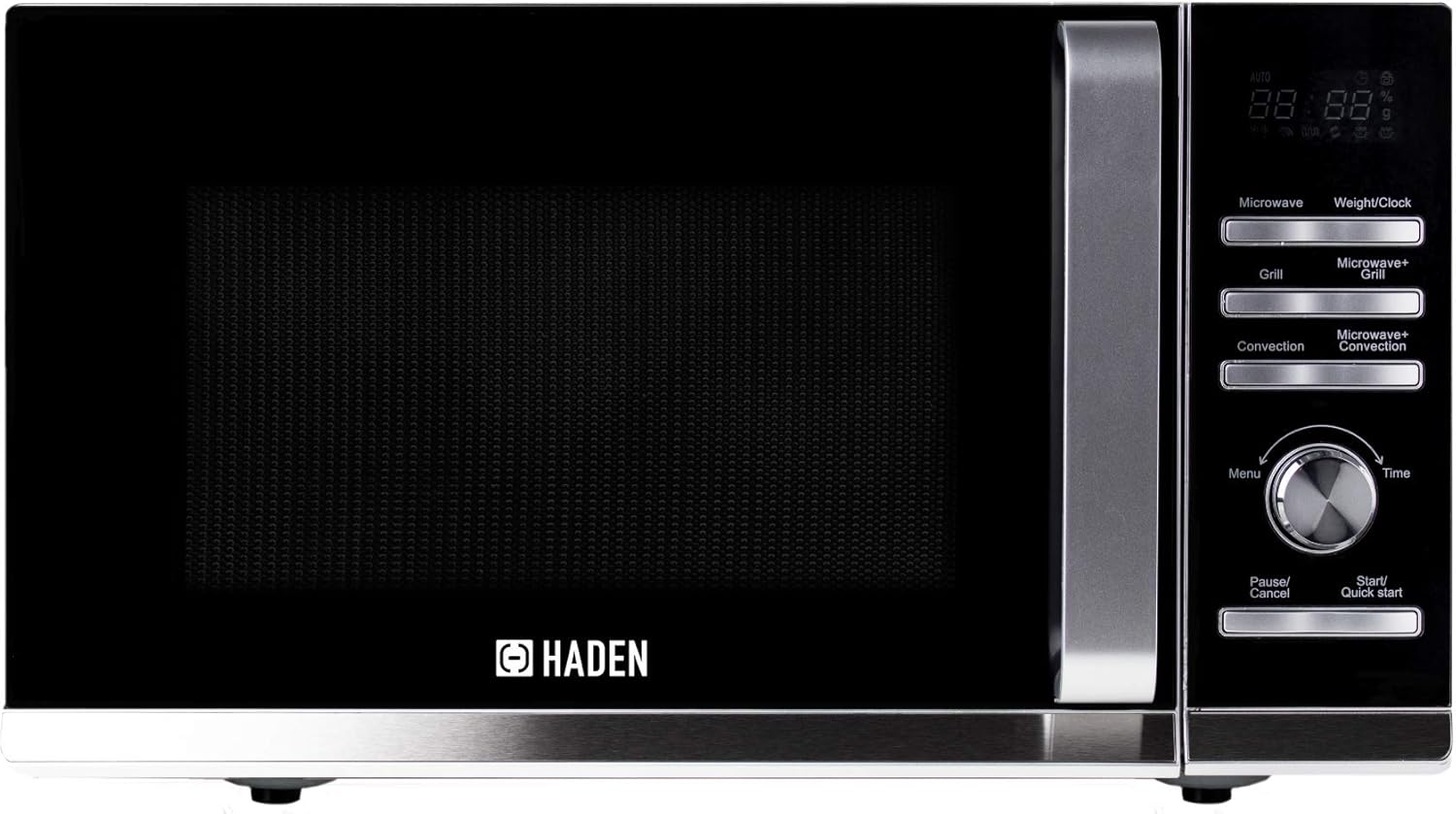 Haden Microwave Combination Oven Convection Oven & Grill, 900W, 25L, Silver Combi Microwave