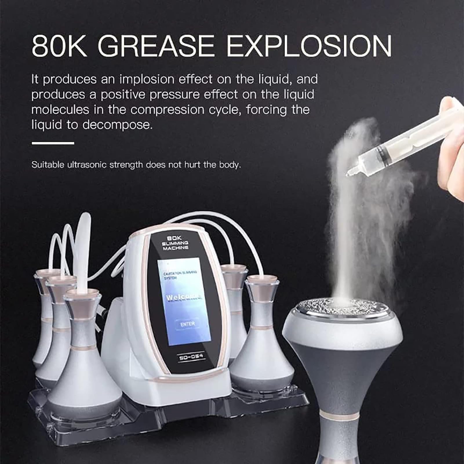 RF Macchina Anticellulite,Body Sculptural Massaggiatore Anti Cellulite Vibrante A Infrarossi, Tonificazione E Tonificazione del Corpo, Dimagrante Uso Domestico Body Face Care