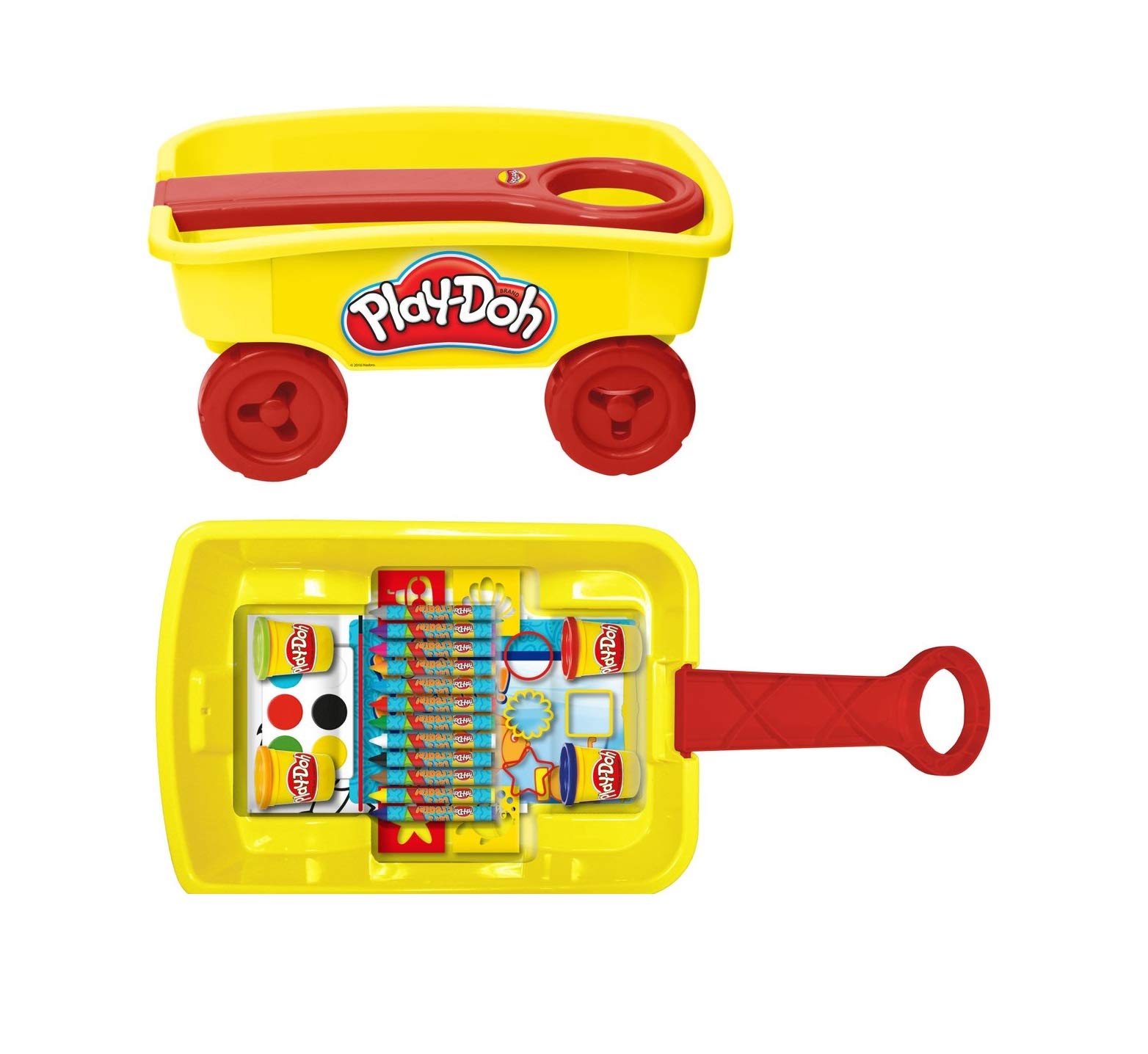 play doh pull along caddy