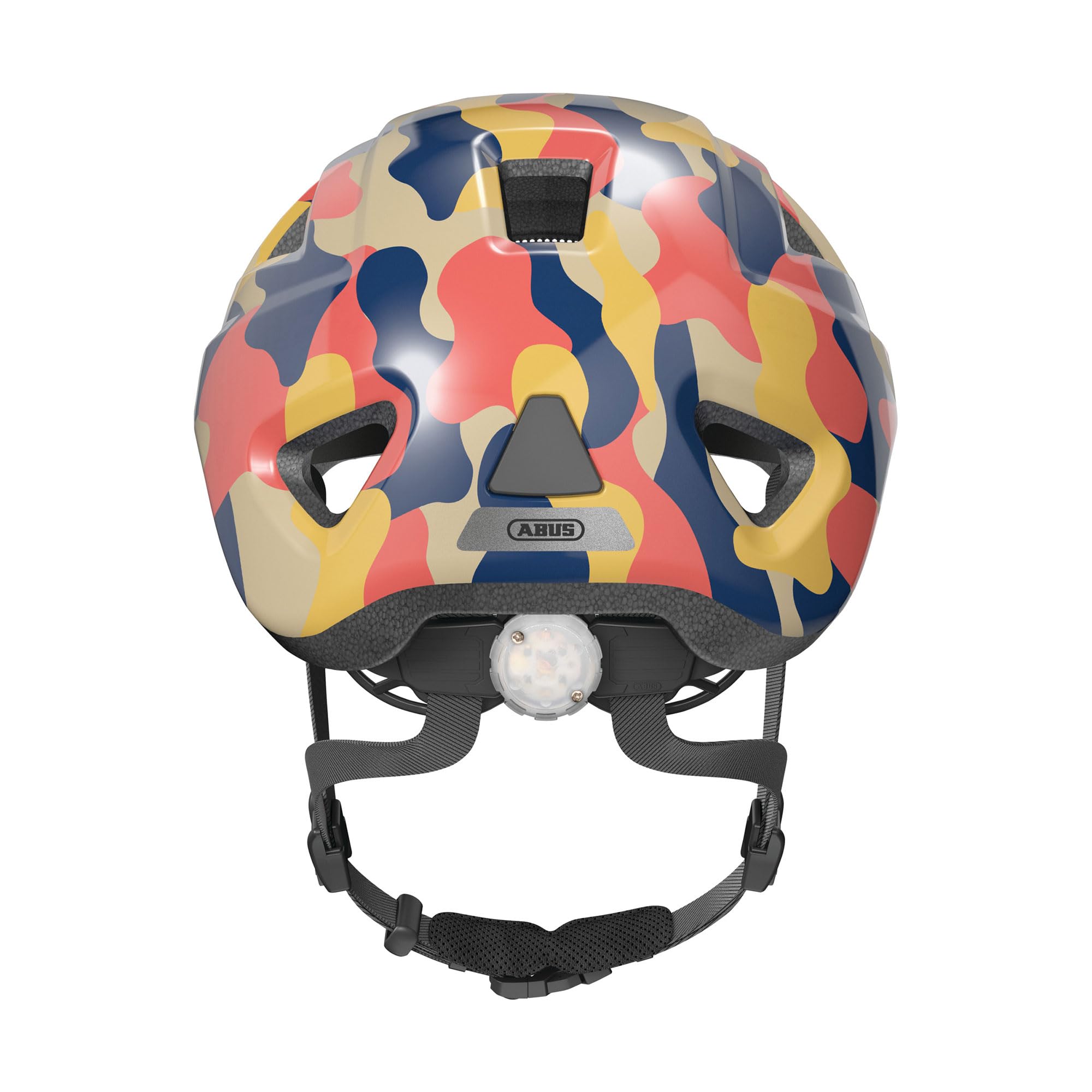 ABUS Kinderhelm Anuky 2.0 ACE - Fahrradhelm für Kleinkinder und Kinder - mit Licht und Kinnschutz - für Mädchen und Jungen
