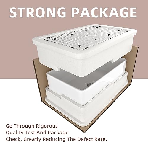 Miniatura 7 de Miuara Desagüe para fregadero de cocina kit de montaje de colador de fregadero de cocina de 3-12 pulgadas con cesta de drenaje profunda extraíble y